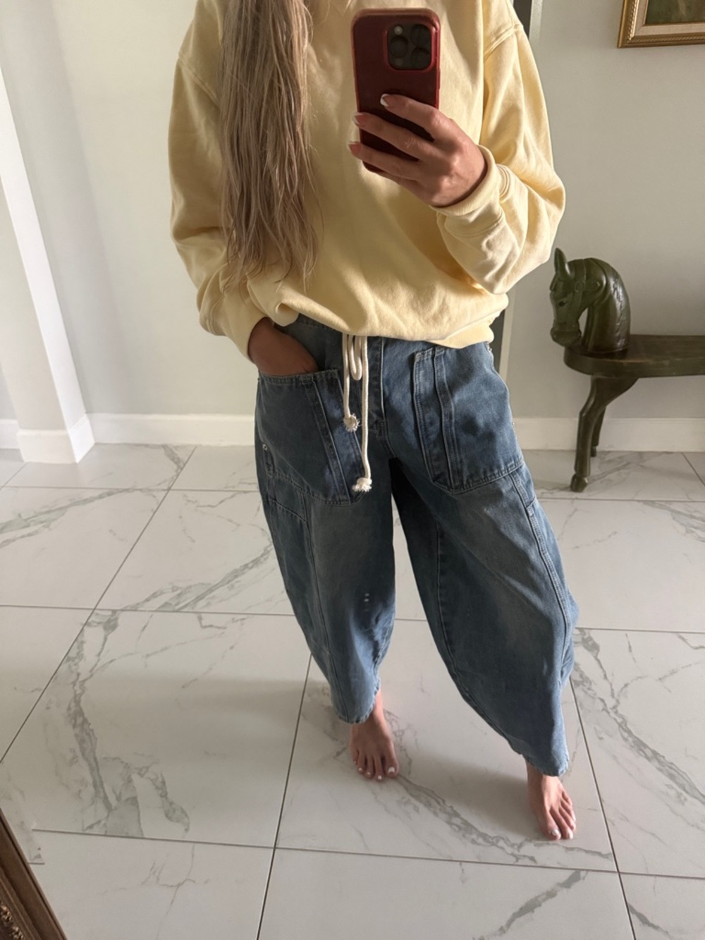 NEW ITEM 🩷 Amber & Aaron Barrel jeans